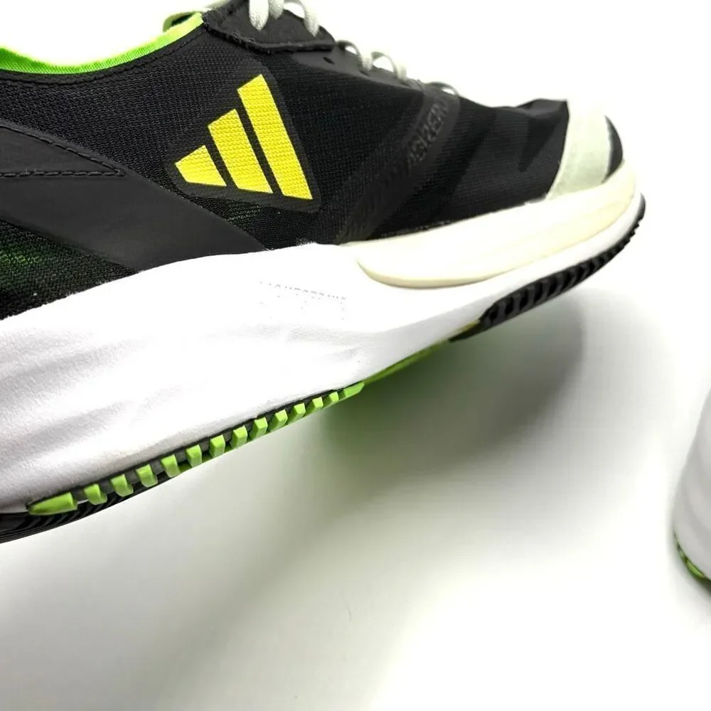 Adidas Adizzero Adios 7 Sneakers in Beam Yellow Solar Green - US Men’s 10 / FR 4